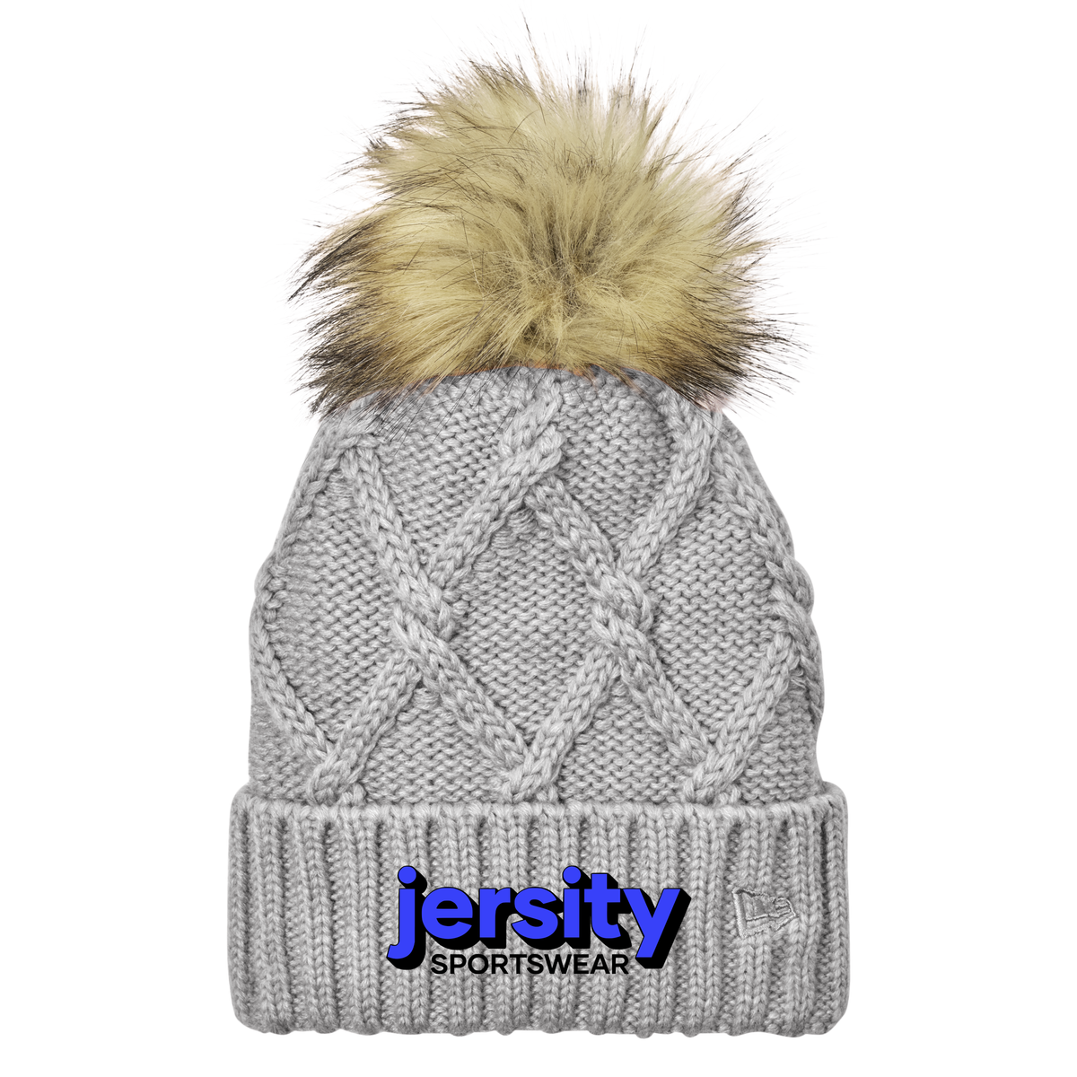 Jersity - New Era Faux Fur Pom Beanie