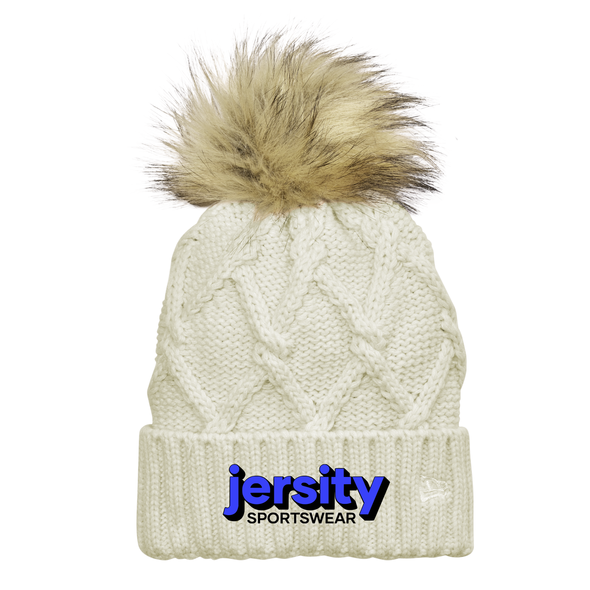 Jersity - New Era Faux Fur Pom Beanie