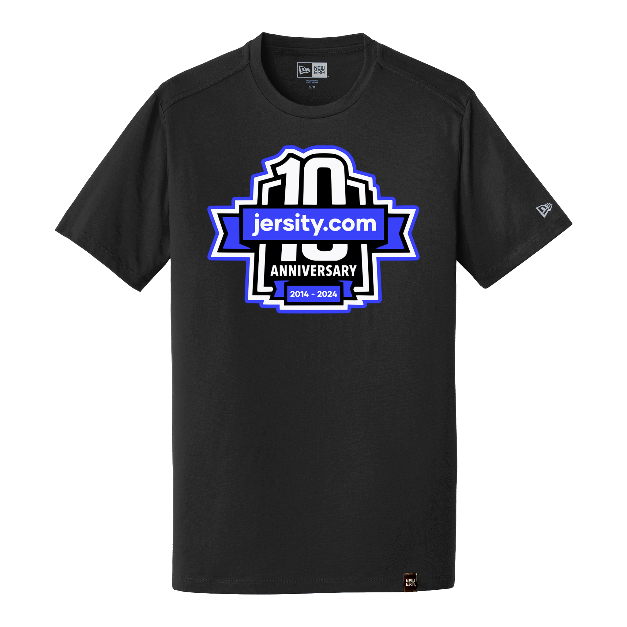 Jersity 10th Anniversary - New Era Heritage Blend Crew Tee