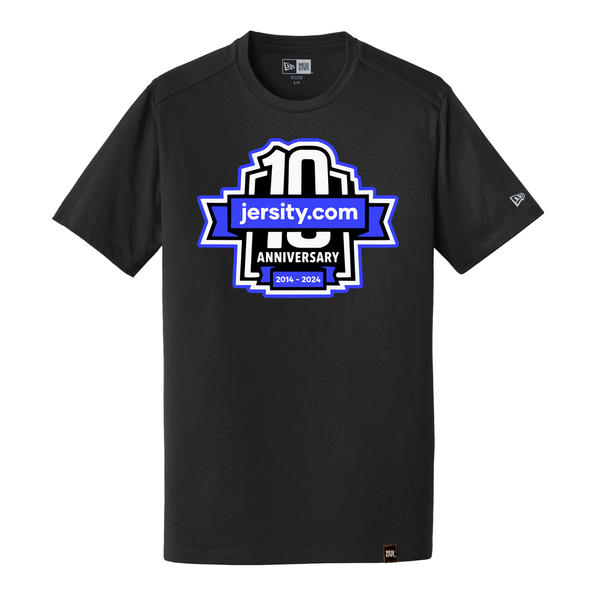 Jersity 10th Anniversary - New Era Heritage Blend Crew Tee