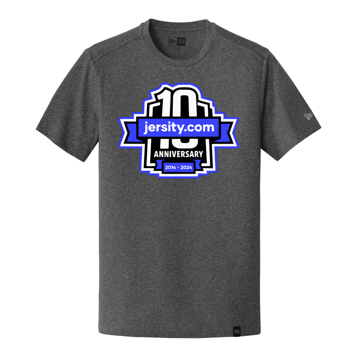 Jersity 10th Anniversary - New Era Heritage Blend Crew Tee