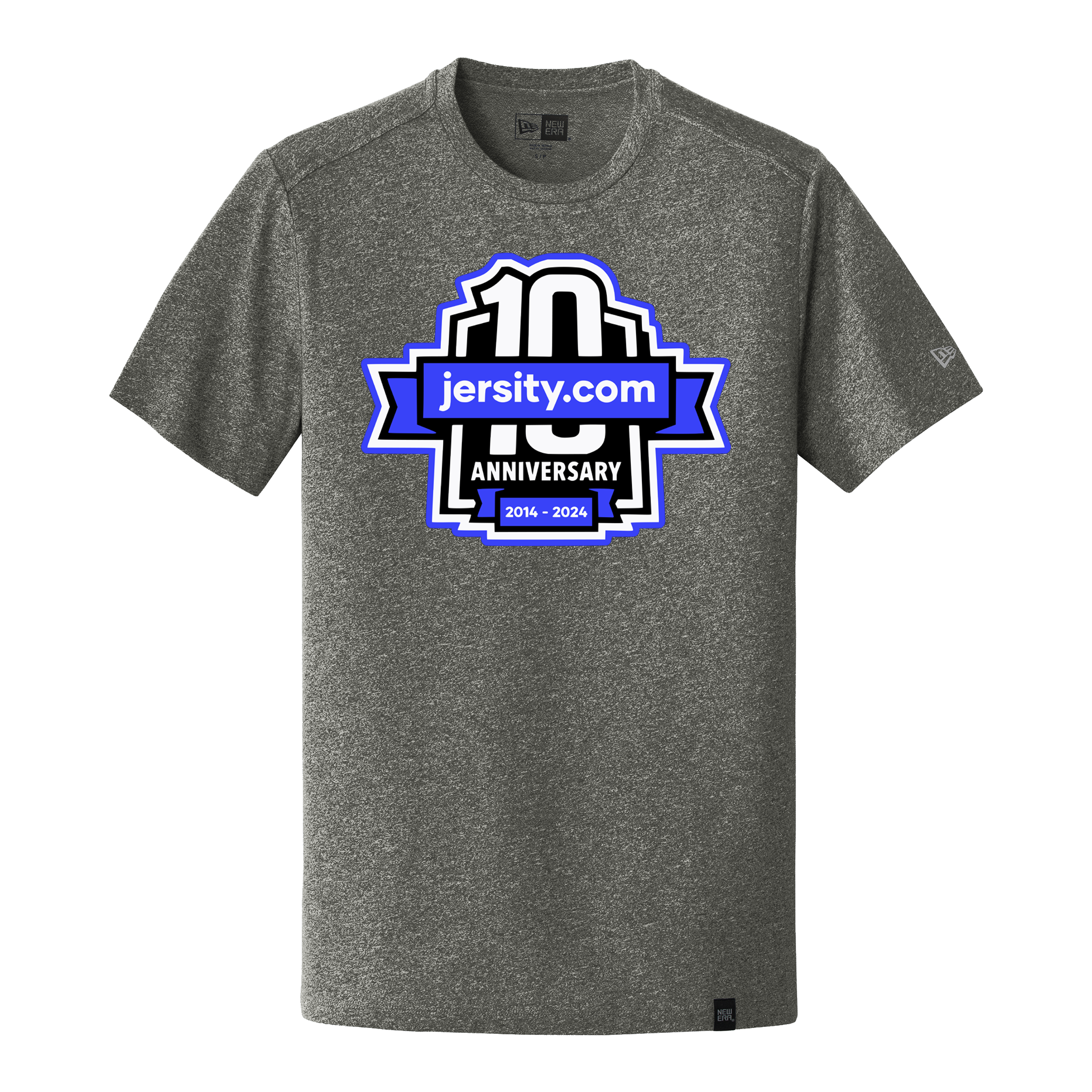 Jersity 10th Anniversary - New Era Heritage Blend Crew Tee
