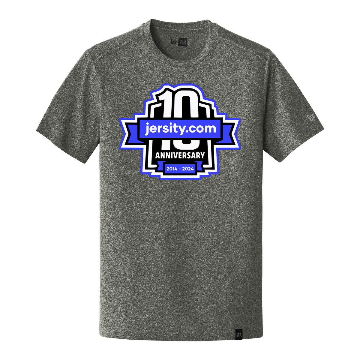 Jersity 10th Anniversary - New Era Heritage Blend Crew Tee
