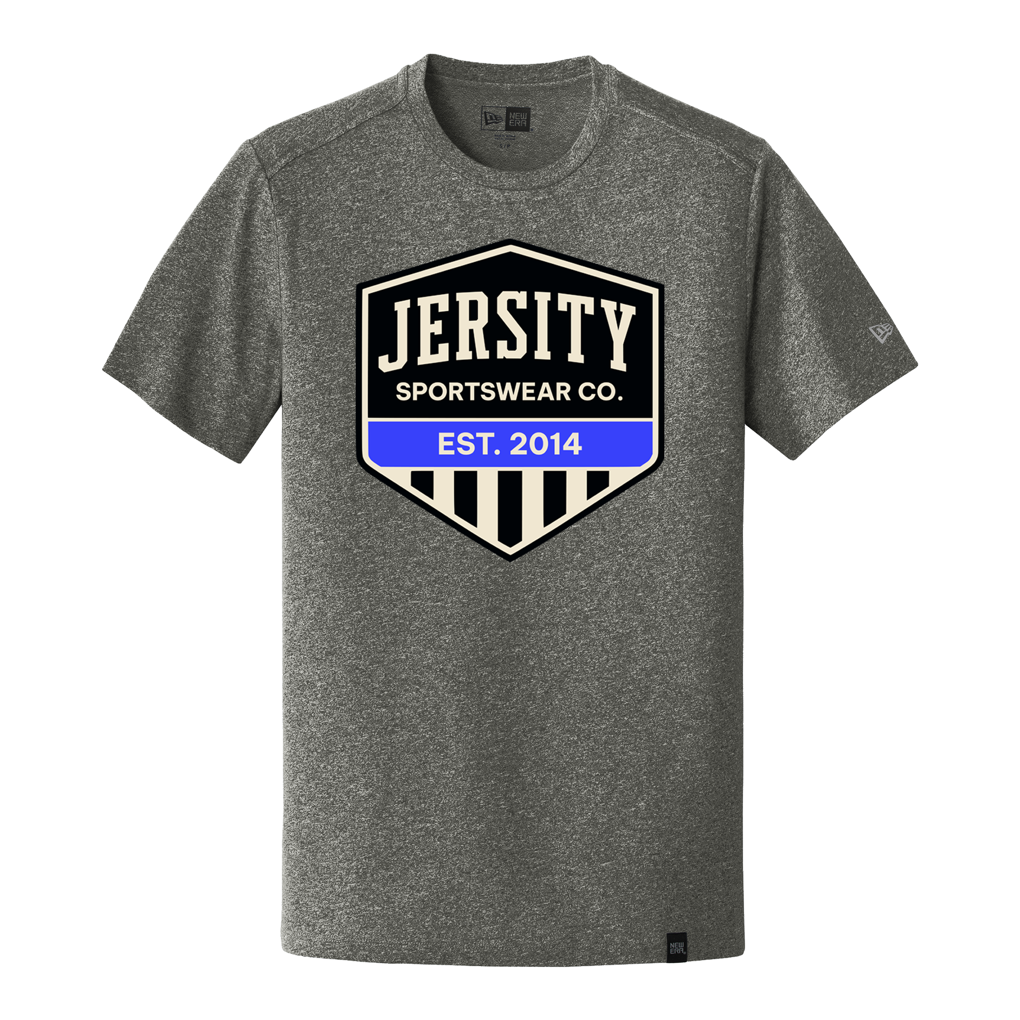 Jersity Vintage Shield - New Era Heritage Blend Crew Tee