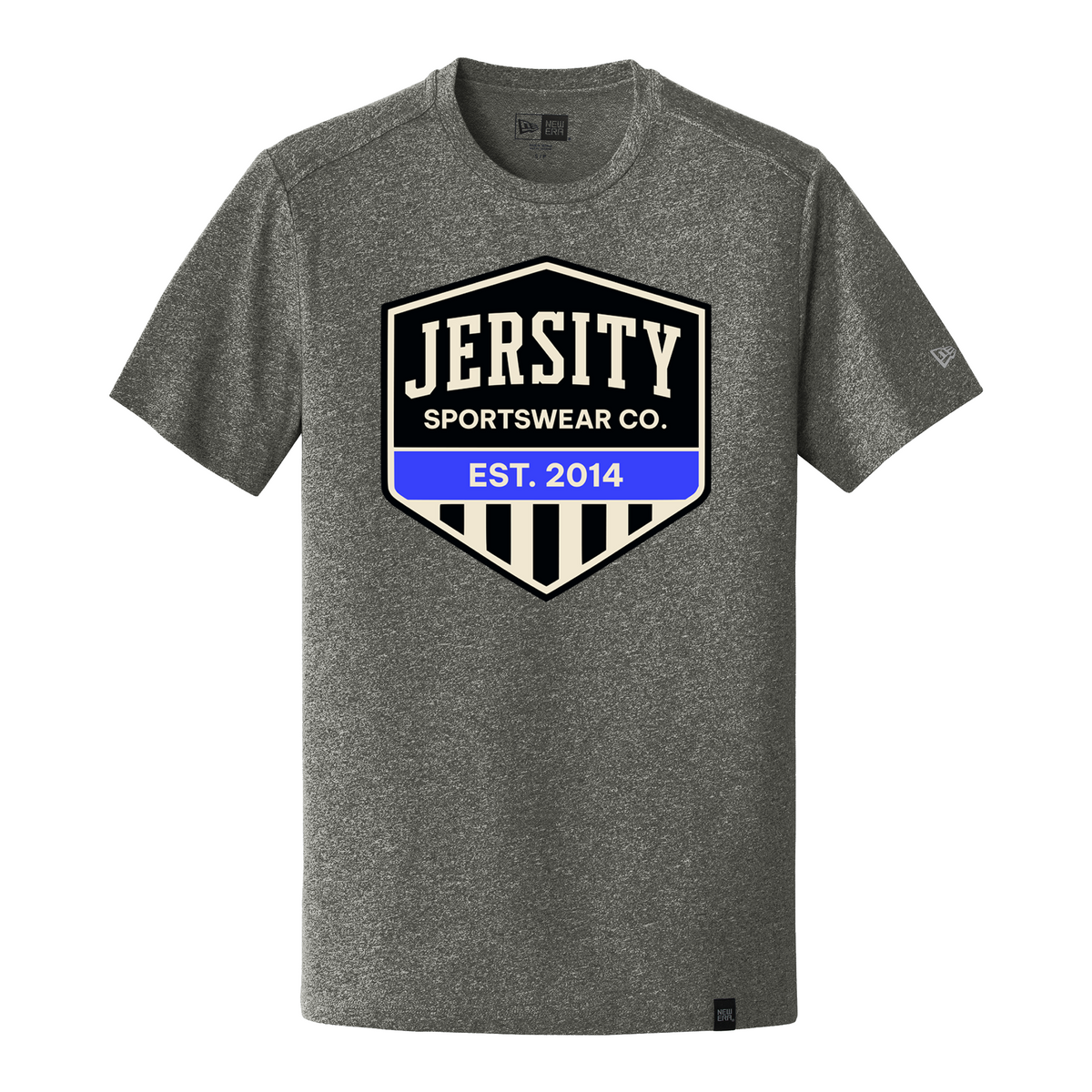Jersity Vintage Shield - New Era Heritage Blend Crew Tee