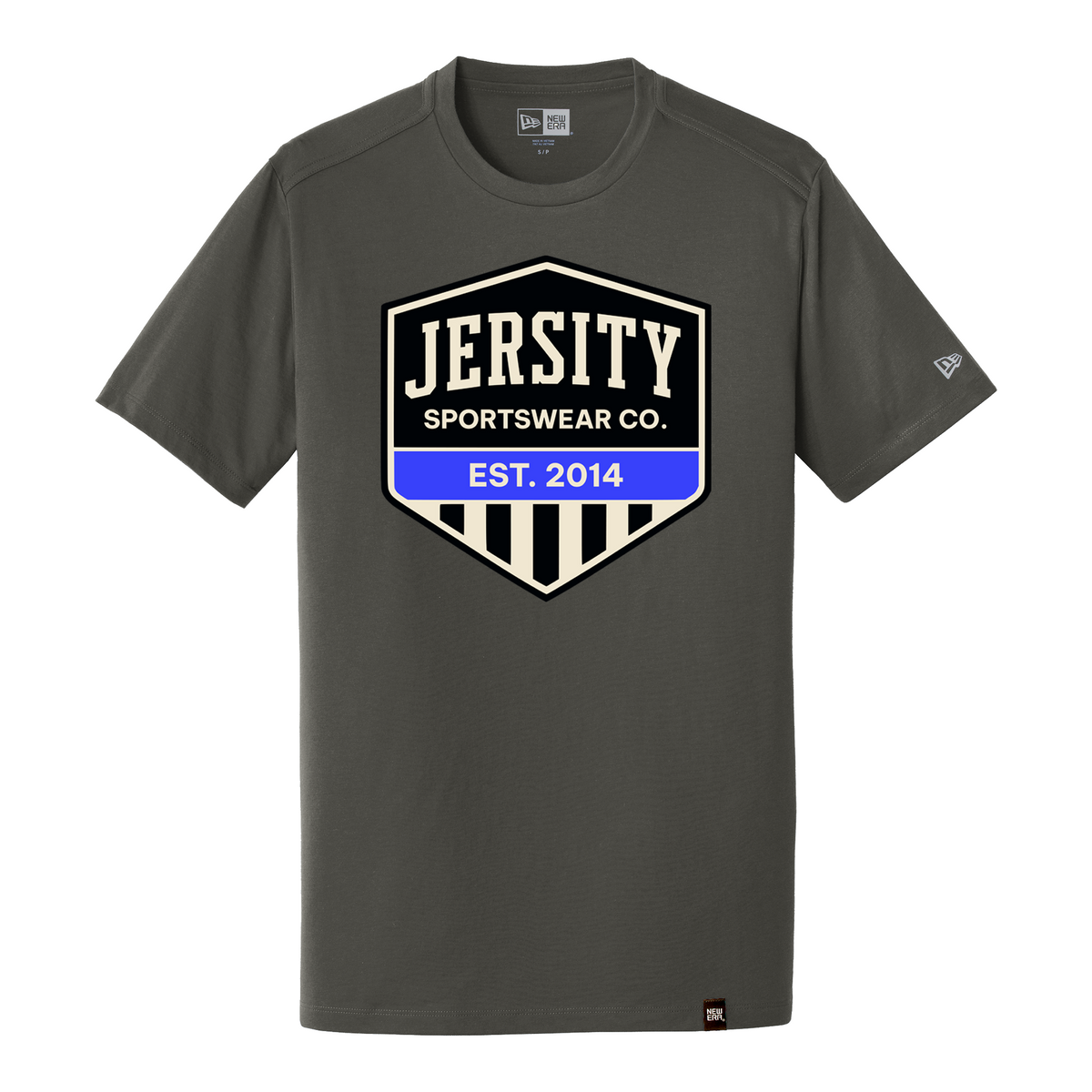Jersity Vintage Shield - New Era Heritage Blend Crew Tee
