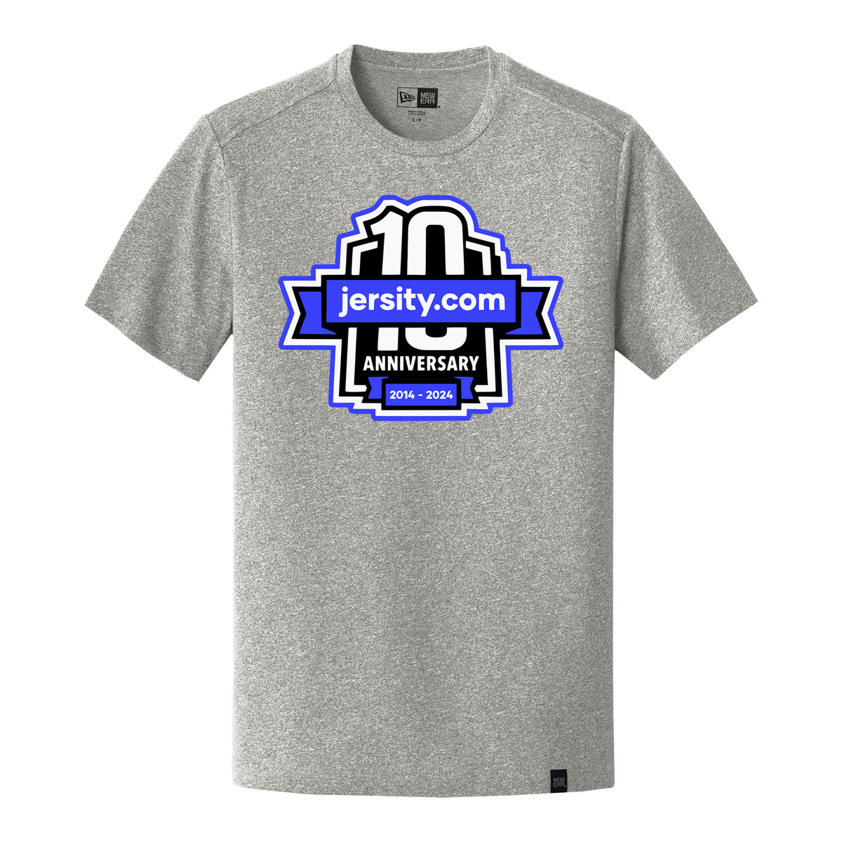 Jersity 10th Anniversary - New Era Heritage Blend Crew Tee