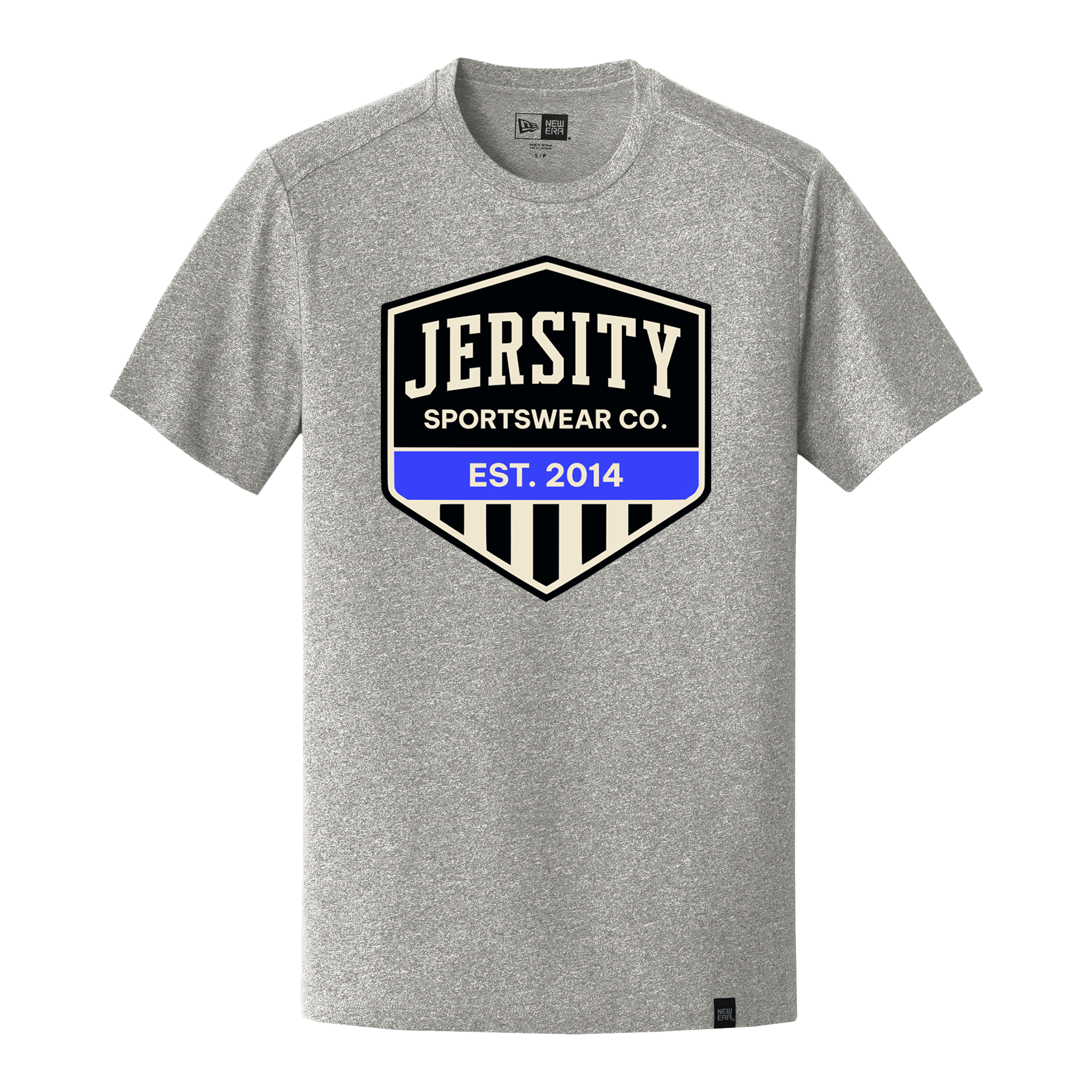 Jersity Vintage Shield - New Era Heritage Blend Crew Tee