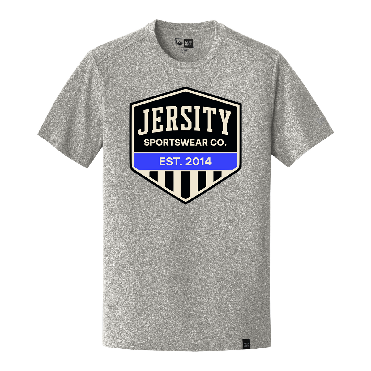 Jersity Vintage Shield - New Era Heritage Blend Crew Tee