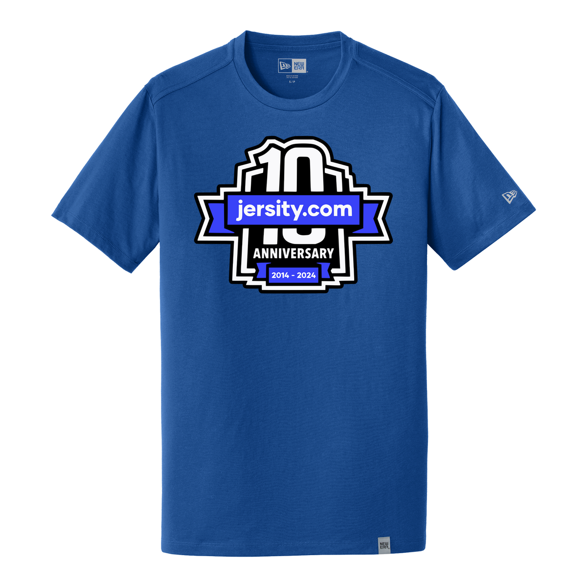 Jersity 10th Anniversary - New Era Heritage Blend Crew Tee