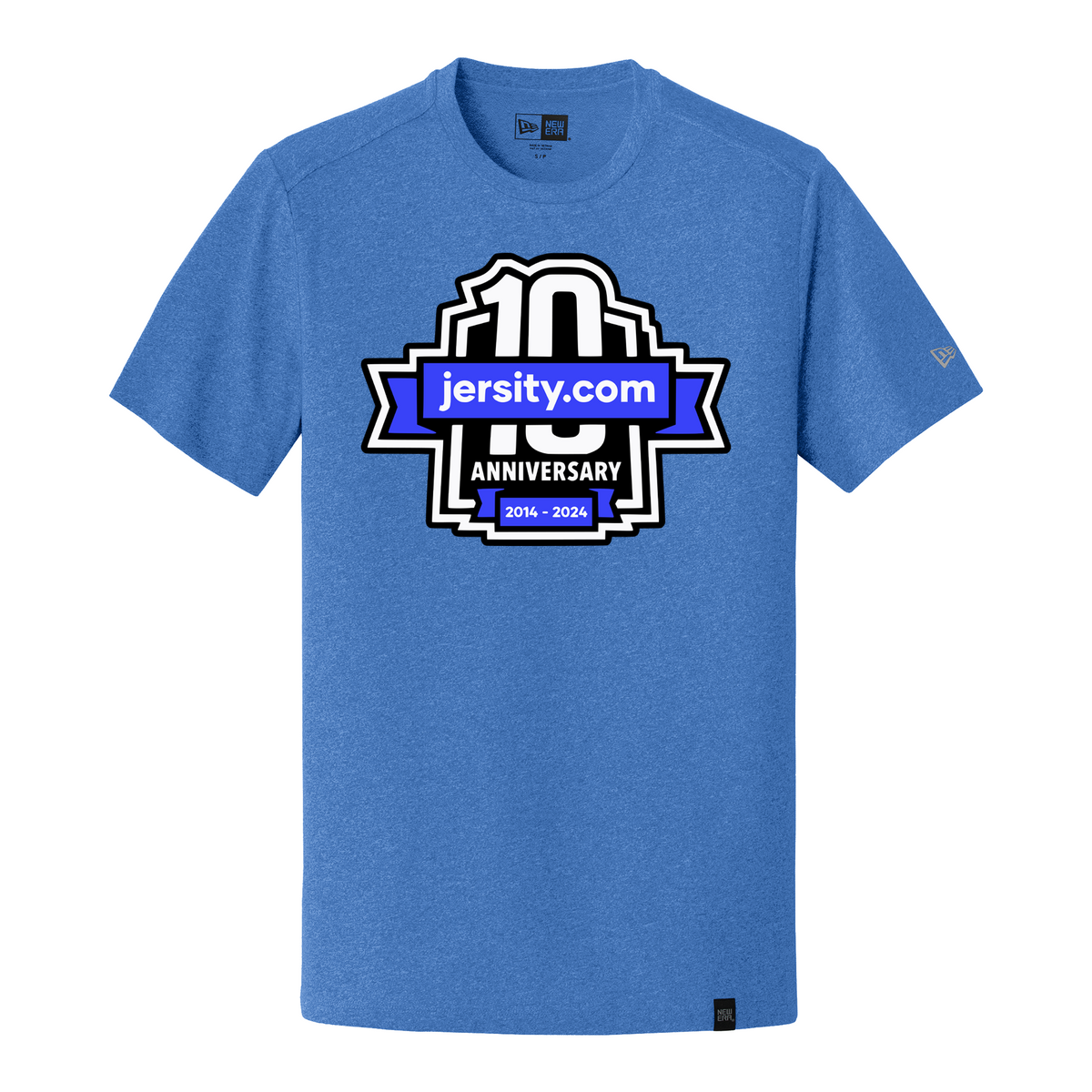 Jersity 10th Anniversary - New Era Heritage Blend Crew Tee