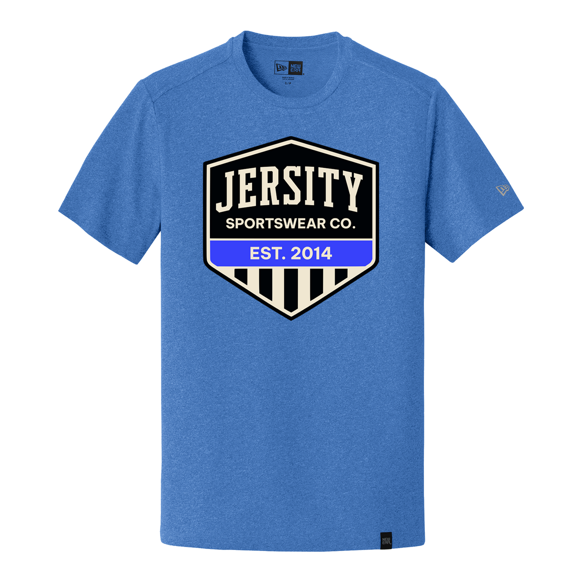 Jersity Vintage Shield - New Era Heritage Blend Crew Tee
