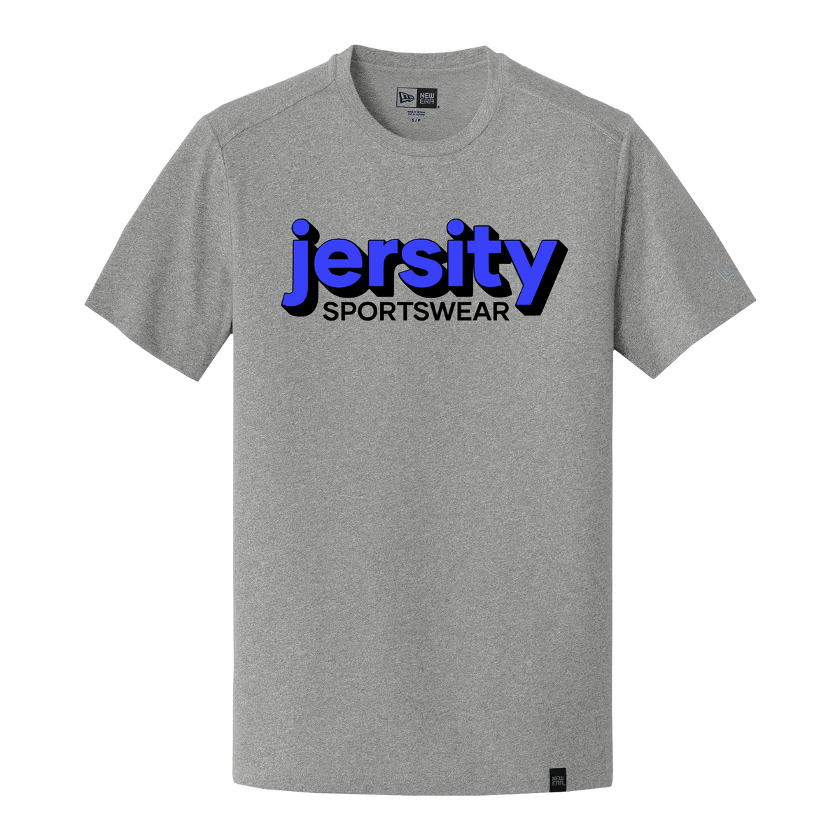 Jersity Wordmark - New Era Heritage Blend Crew Tee