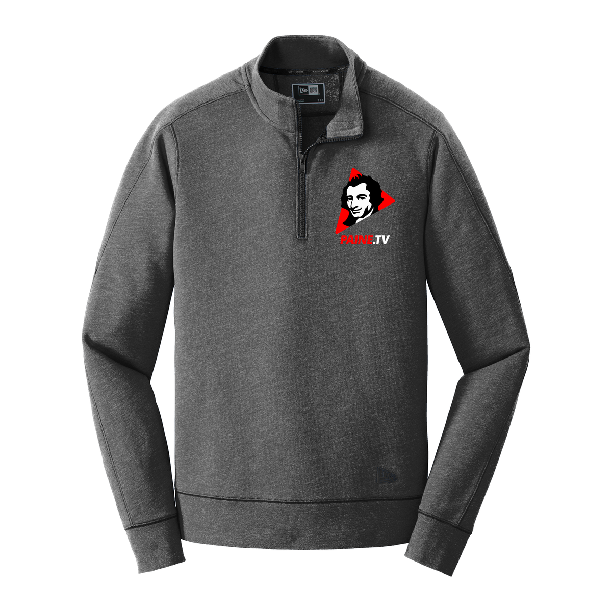Paine.TV - New Era Tri-Blend Fleece 1/4-Zip Pullover