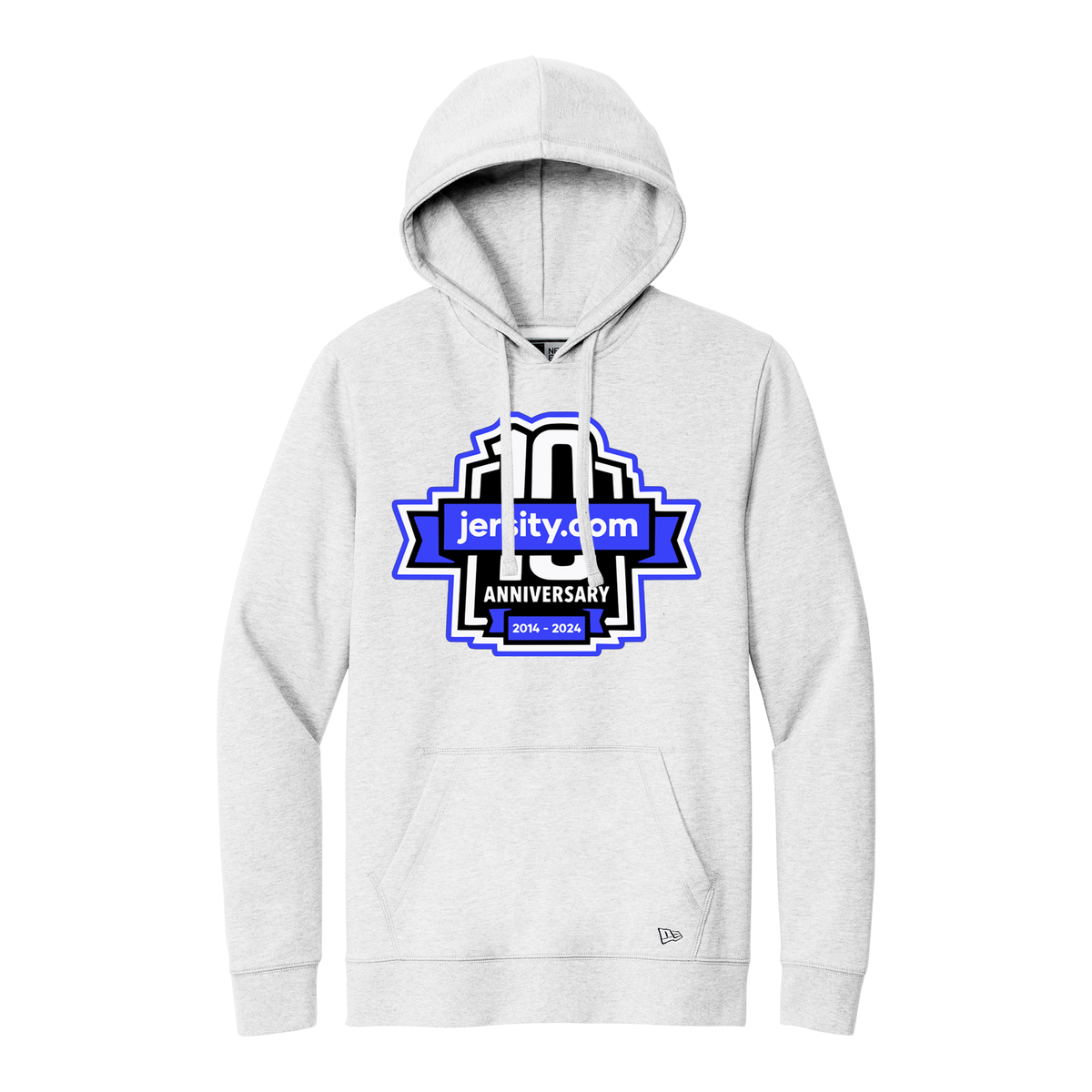 Jersity 10th Anniversary - New Era Comeback Fleece Pullover Hoodie