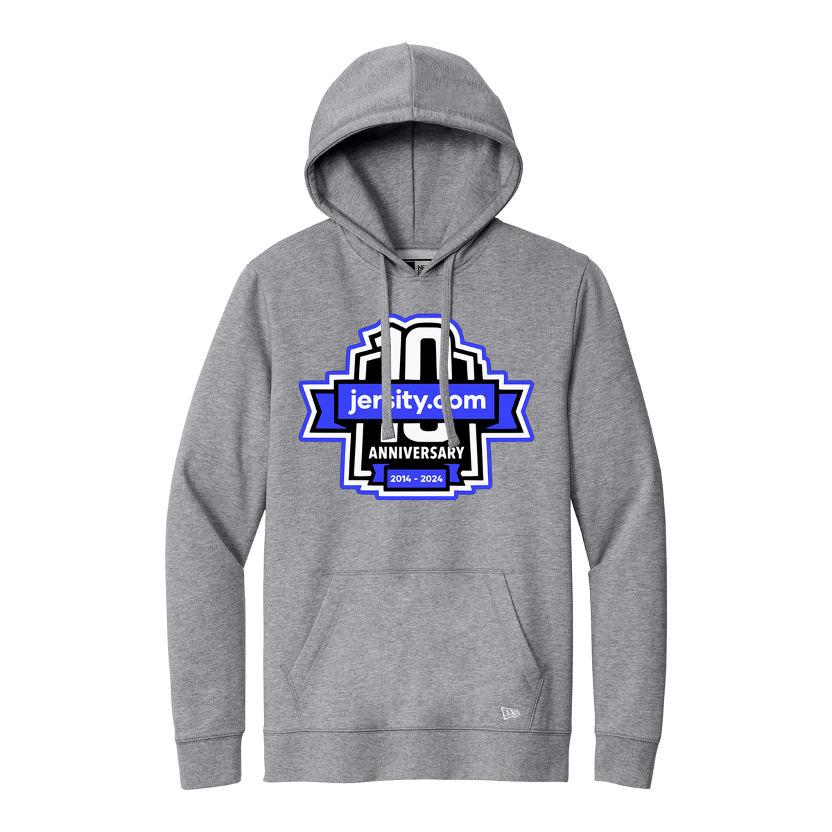 Jersity 10th Anniversary - New Era Comeback Fleece Pullover Hoodie