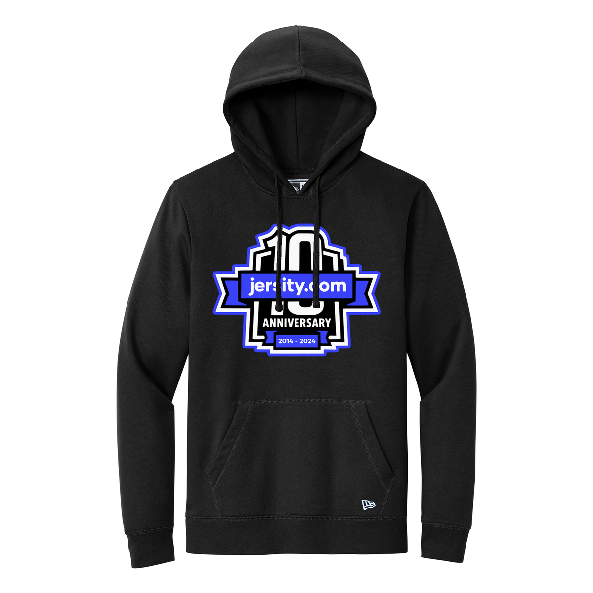 Jersity 10th Anniversary - New Era Comeback Fleece Pullover Hoodie