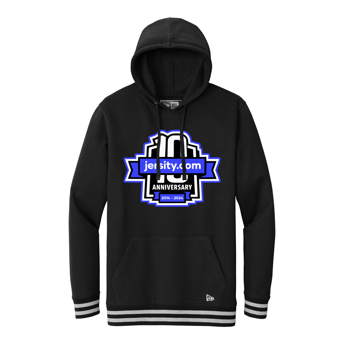 Jersity 10th Anniversary - New Era Comeback Fleece Pullover Hoodie