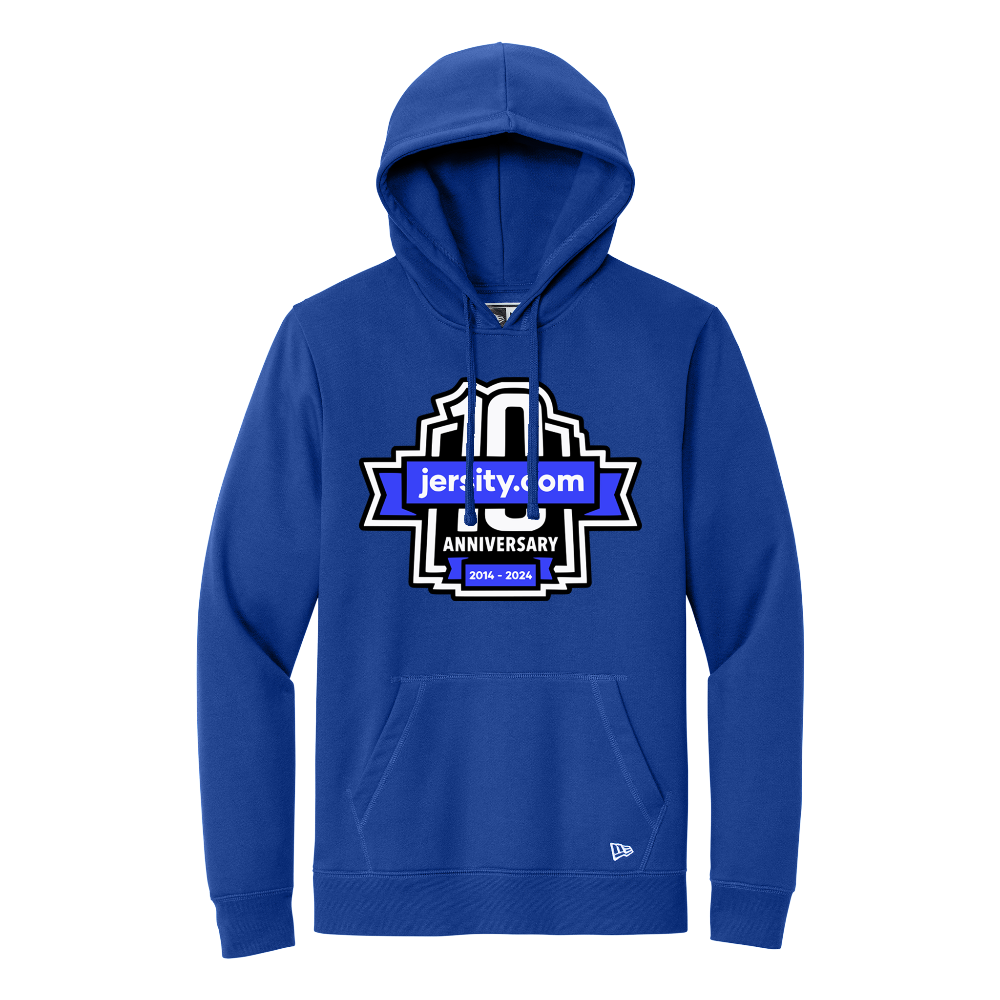 Jersity 10th Anniversary - New Era Comeback Fleece Pullover Hoodie