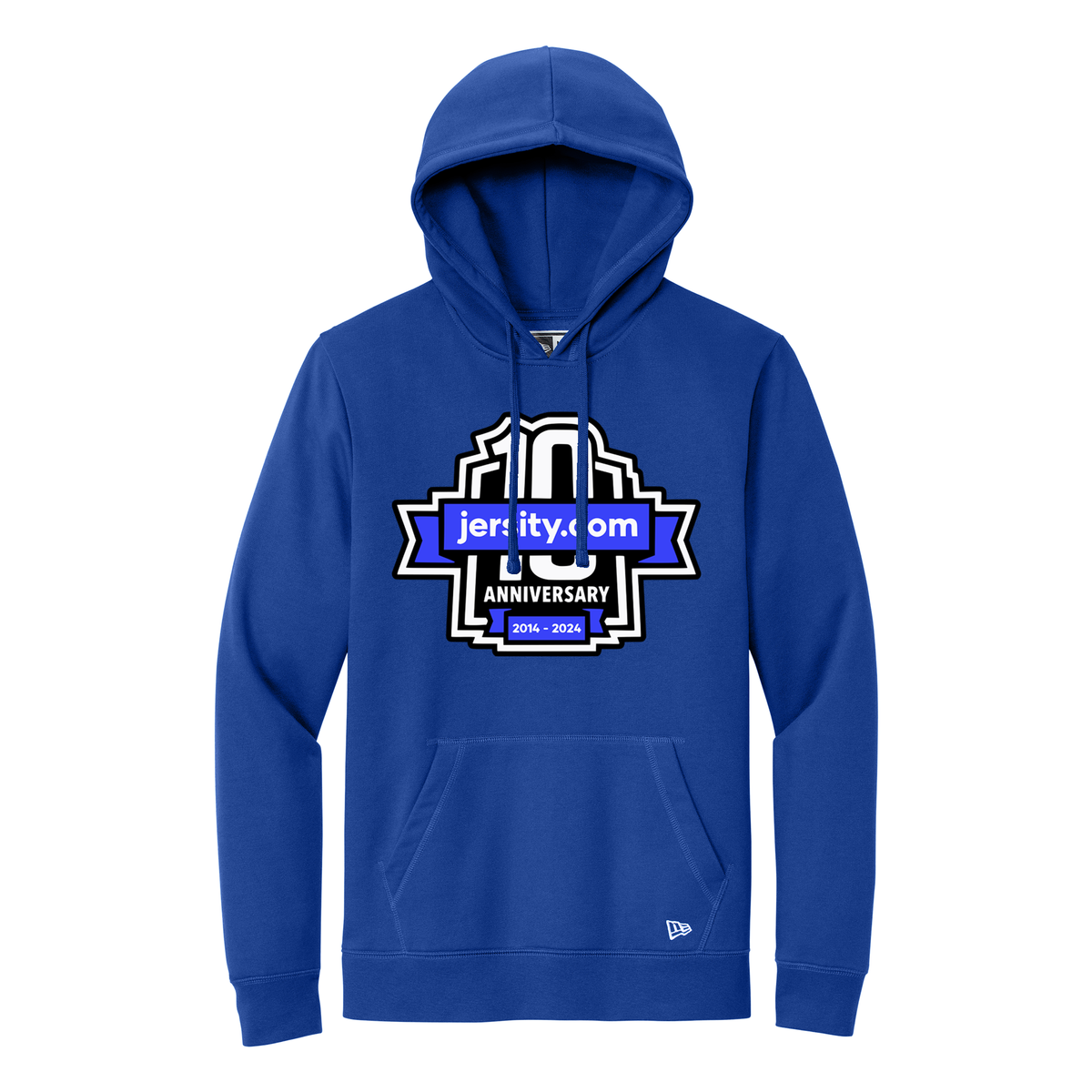 Jersity 10th Anniversary - New Era Comeback Fleece Pullover Hoodie