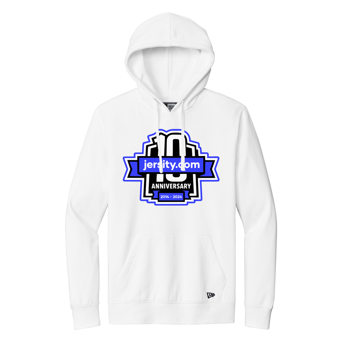 Jersity 10th Anniversary - New Era Comeback Fleece Pullover Hoodie