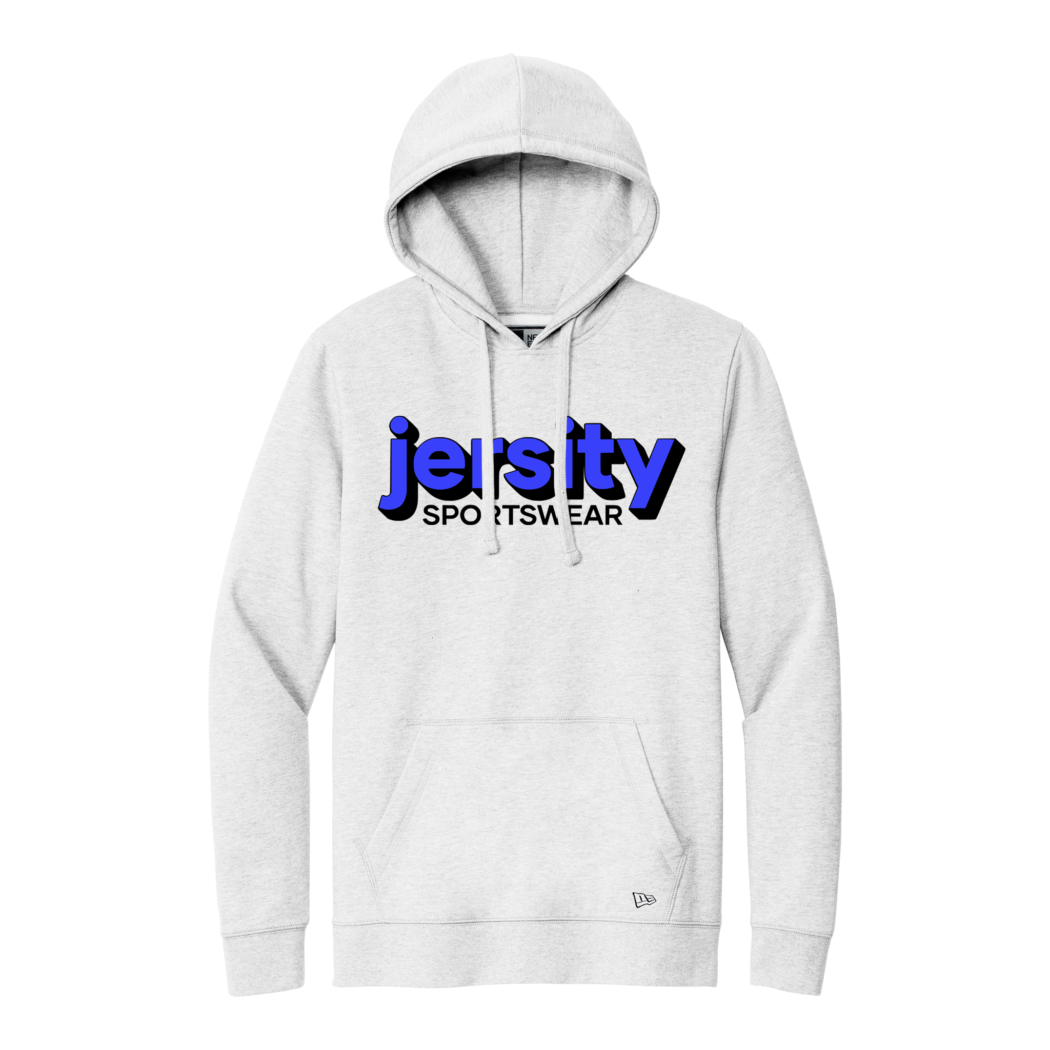 Jersity Wordmark - New Era Comeback Fleece Pullover Hoodie