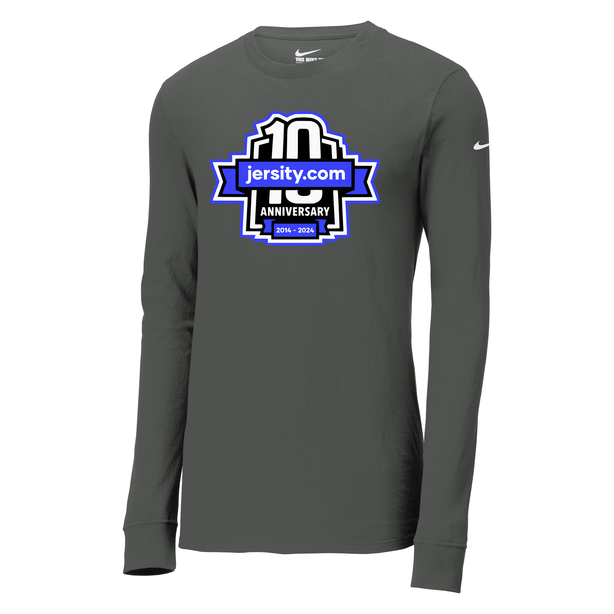 Jersity 10th Anniversary - Nike Dri-FIT Cotton/Poly Long Sleeve Tee