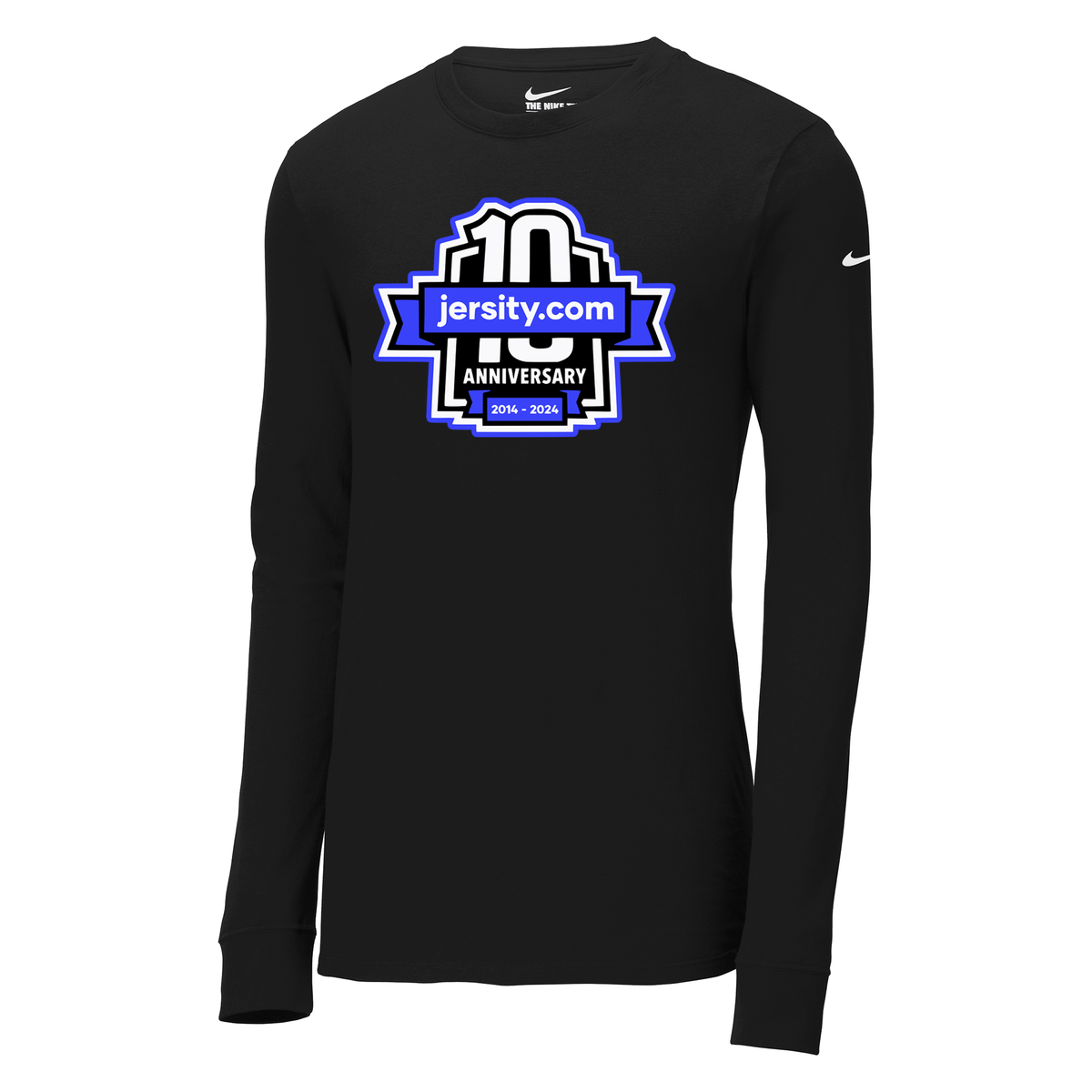 Jersity 10th Anniversary - Nike Dri-FIT Cotton/Poly Long Sleeve Tee