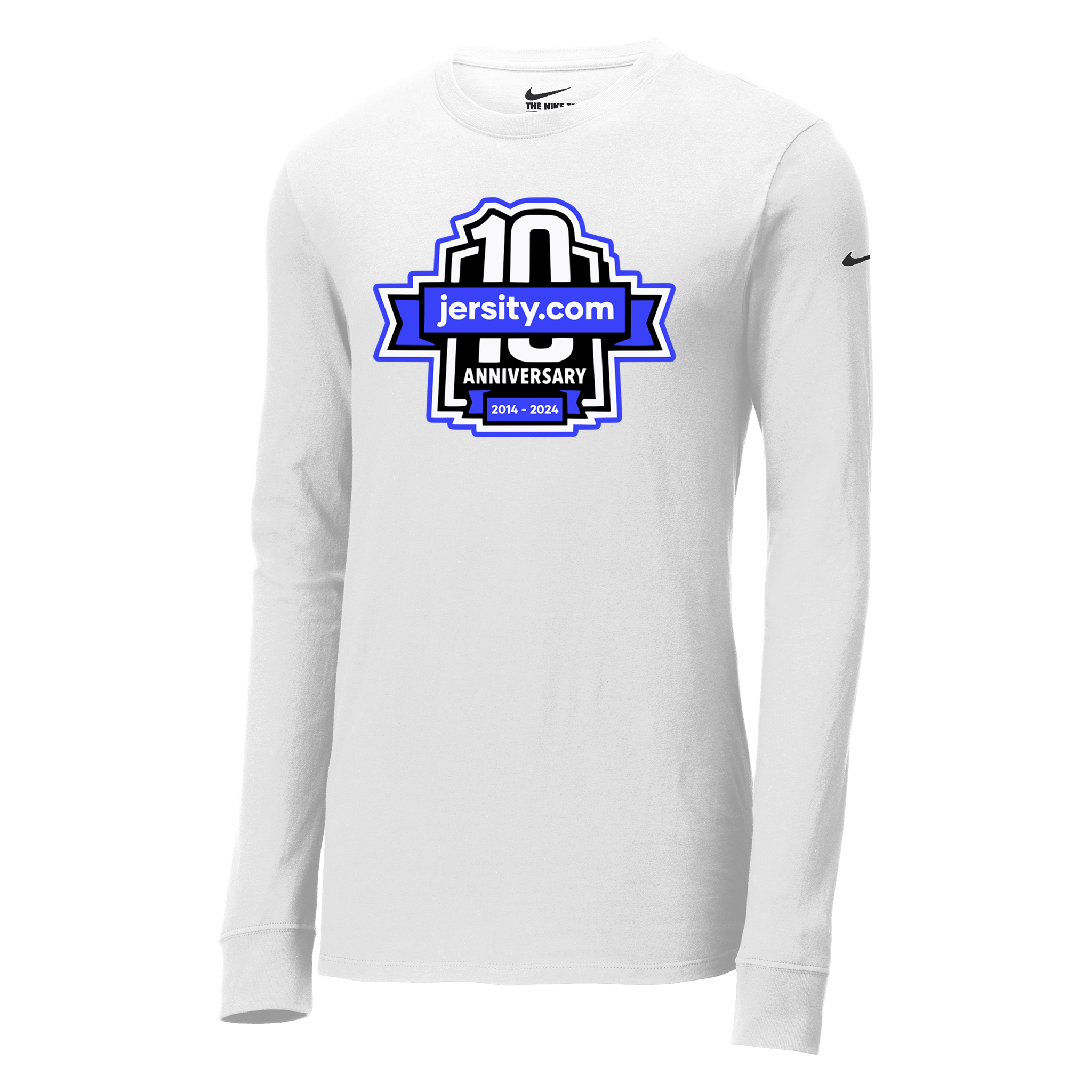 Jersity 10th Anniversary - Nike Dri-FIT Cotton/Poly Long Sleeve Tee