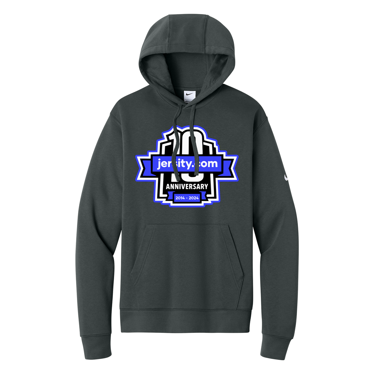 Jersity 10th Anniversary - Nike Club Fleece Sleeve Swoosh Pullover Hoodie
