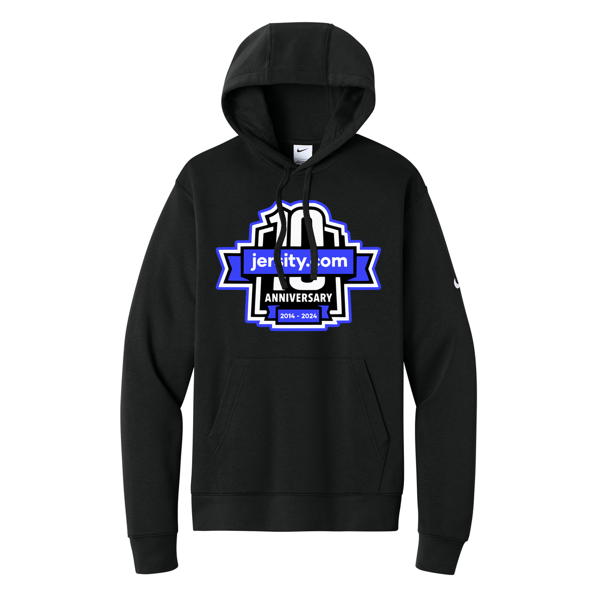 Jersity 10th Anniversary - Nike Club Fleece Sleeve Swoosh Pullover Hoodie