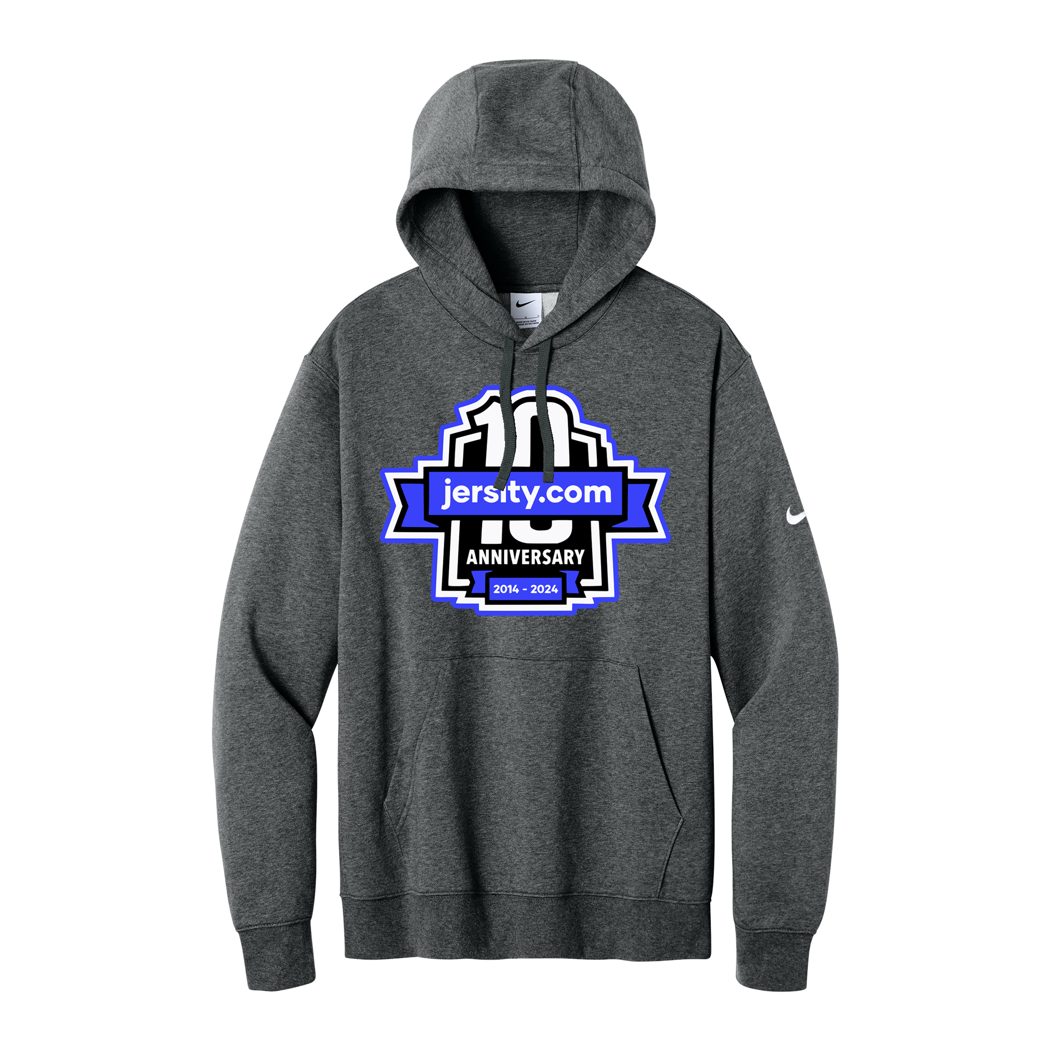 Jersity 10th Anniversary - Nike Club Fleece Sleeve Swoosh Pullover Hoodie