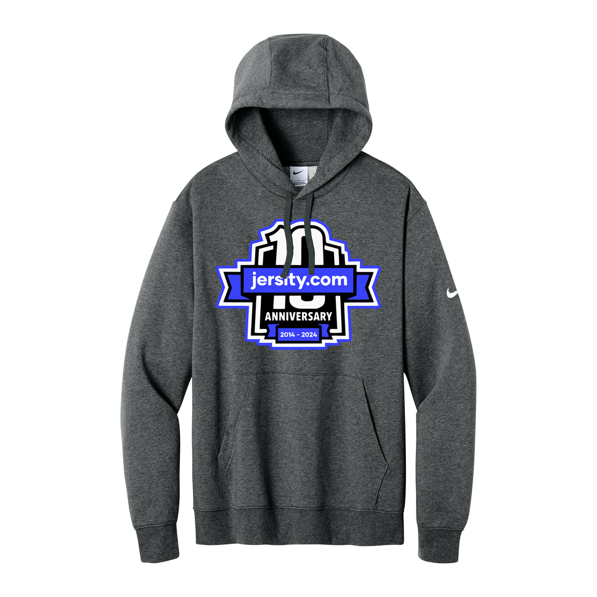 Jersity 10th Anniversary - Nike Club Fleece Sleeve Swoosh Pullover Hoodie