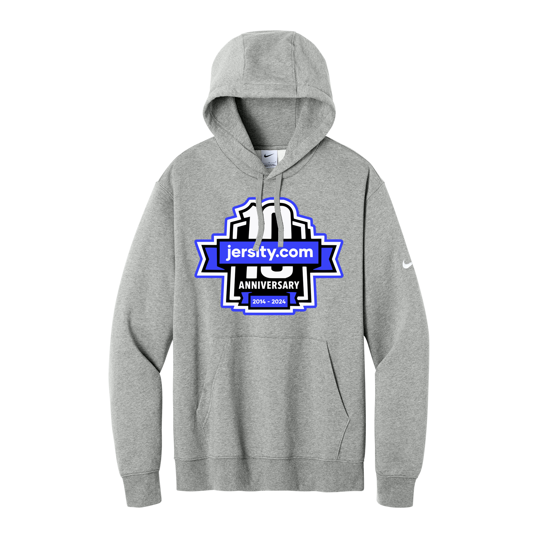 Jersity 10th Anniversary - Nike Club Fleece Sleeve Swoosh Pullover Hoodie
