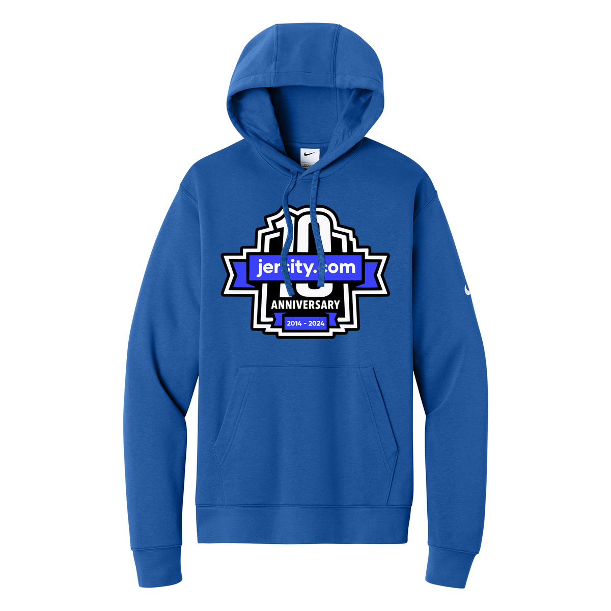 Jersity 10th Anniversary - Nike Club Fleece Sleeve Swoosh Pullover Hoodie