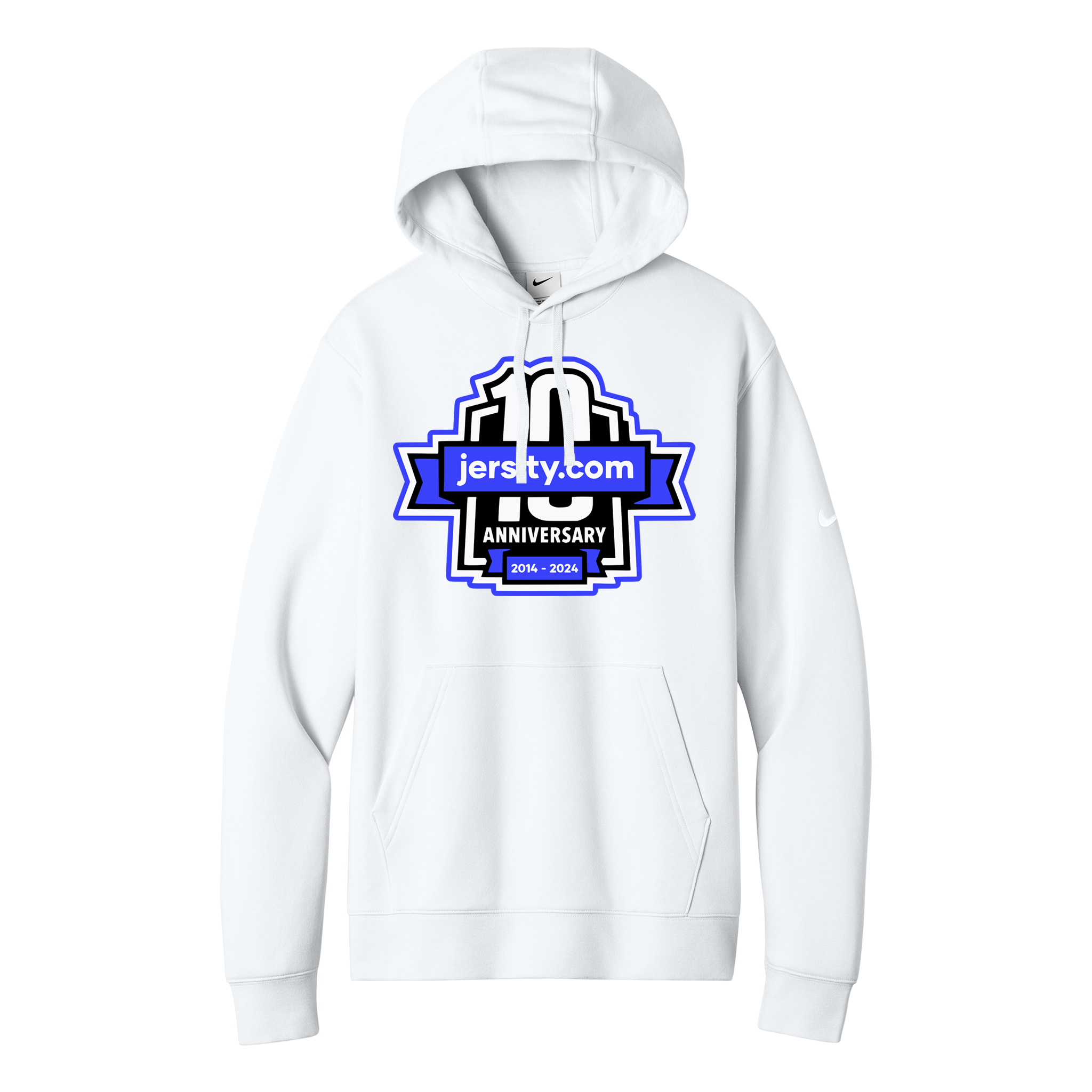 Jersity 10th Anniversary - Nike Club Fleece Sleeve Swoosh Pullover Hoodie