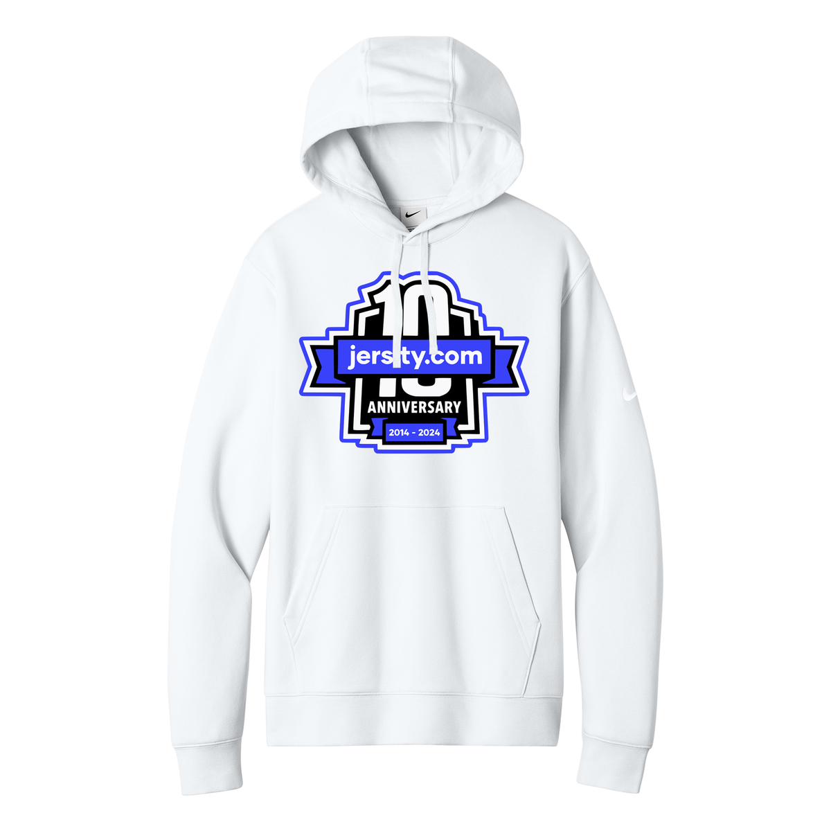 Jersity 10th Anniversary - Nike Club Fleece Sleeve Swoosh Pullover Hoodie