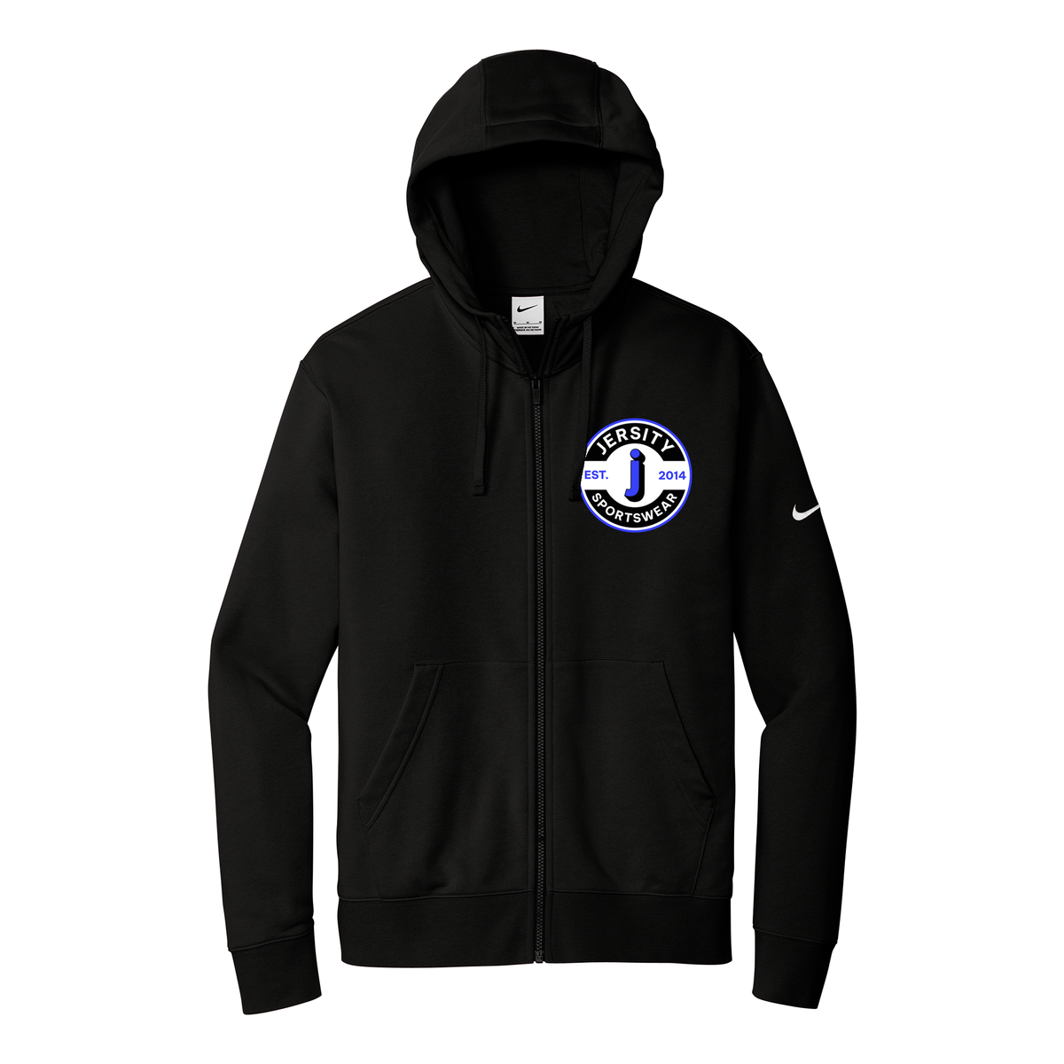 Jersity circle - Nike Club Fleece Sleeve Swoosh Full-Zip Hoodie