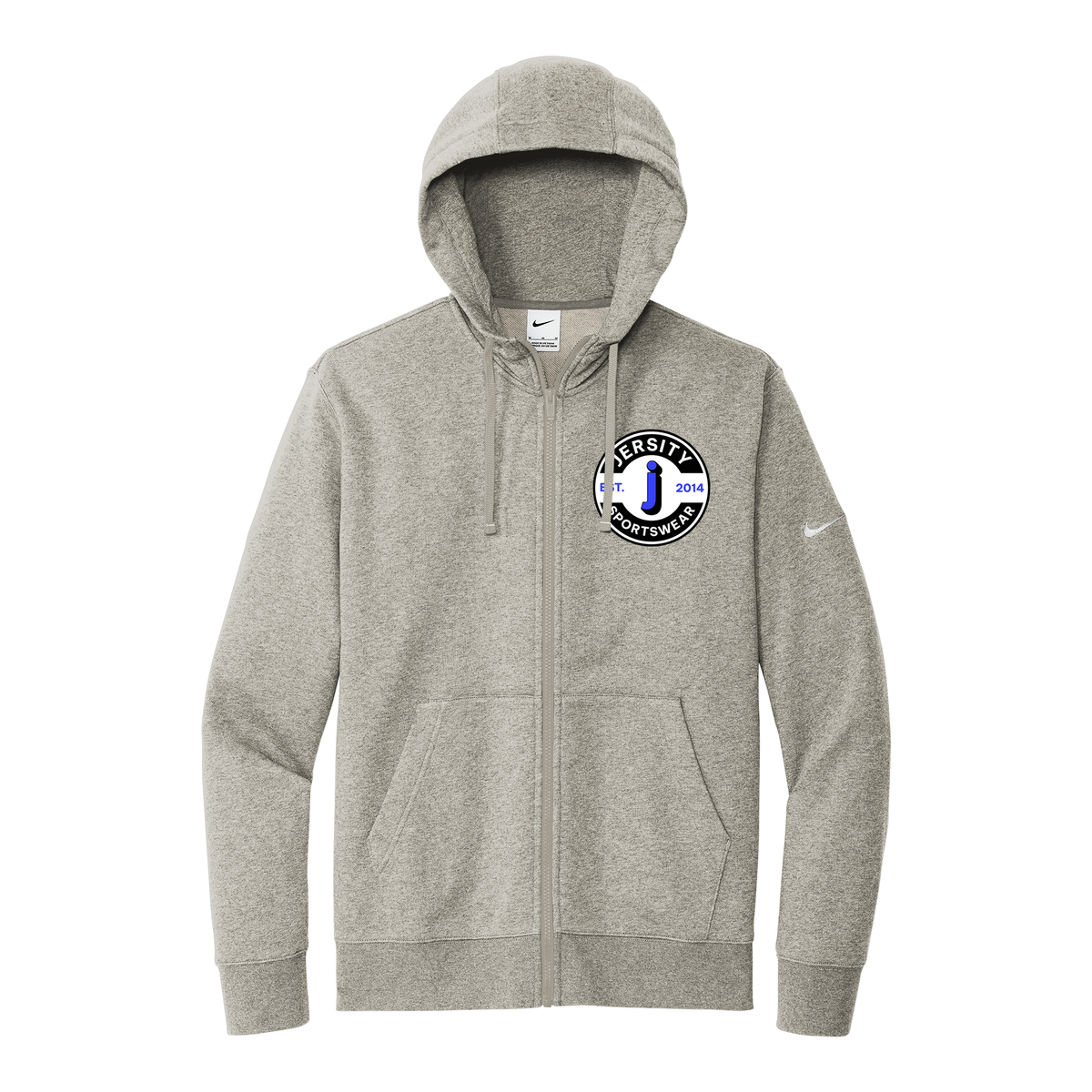Jersity circle - Nike Club Fleece Sleeve Swoosh Full-Zip Hoodie