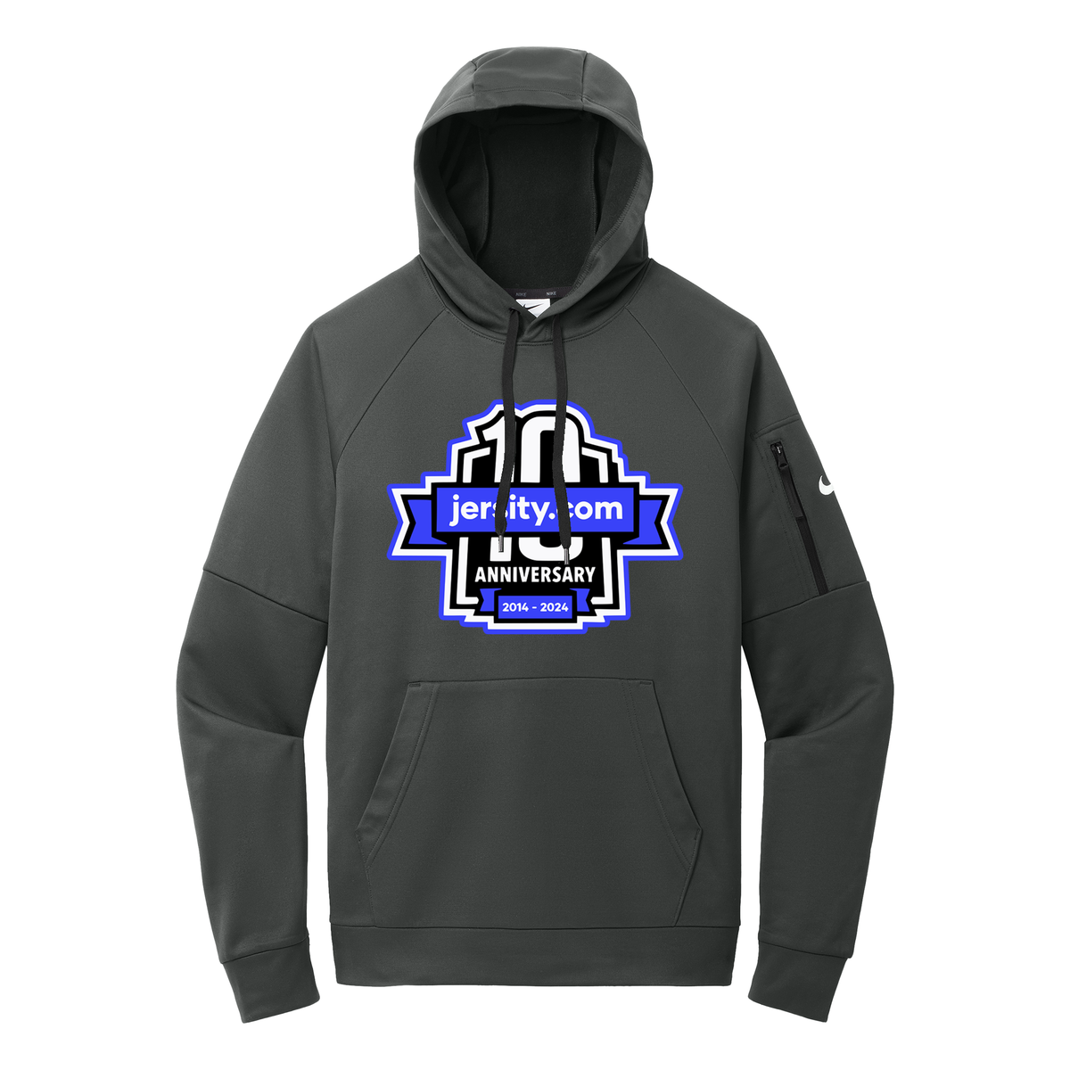 Jersity 10th Anniversary - Nike Therma-FIT Pocket Pullover Fleece Hoodie