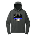 Jersity Vintage Shield - Nike Therma-FIT Pocket Pullover Fleece Hoodie
