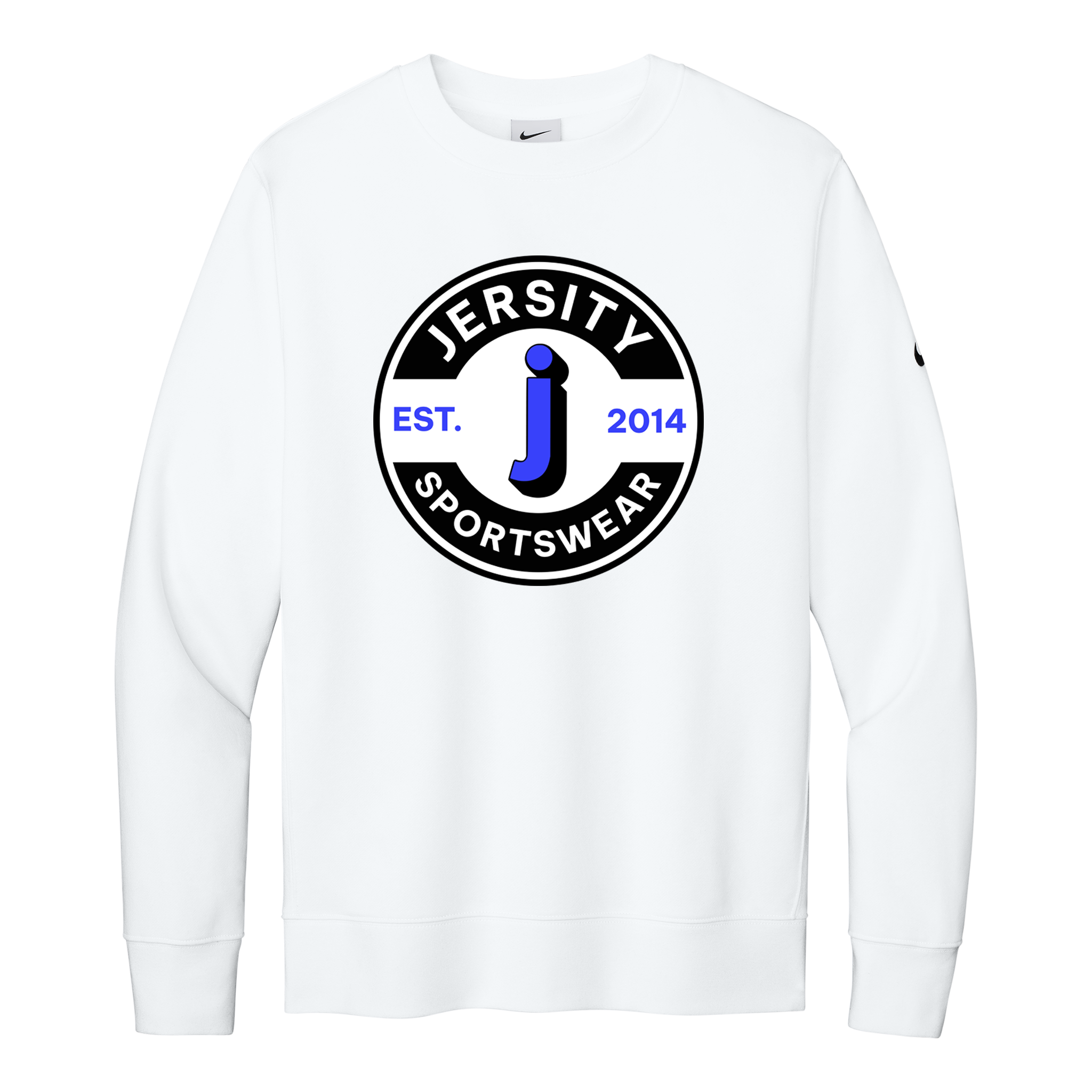 Jersity circle - Nike Club Fleece Sleeve Swoosh Crew