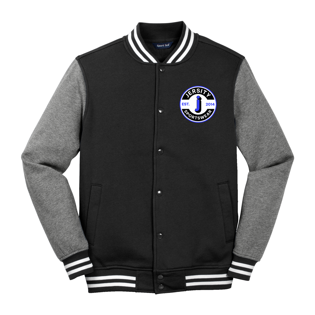 Jersity - Sport-Tek Fleece Letterman Jacket