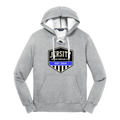 Jersity Vintage Shield - Sport-Tek Lace Up Pullover Hooded Sweatshirt