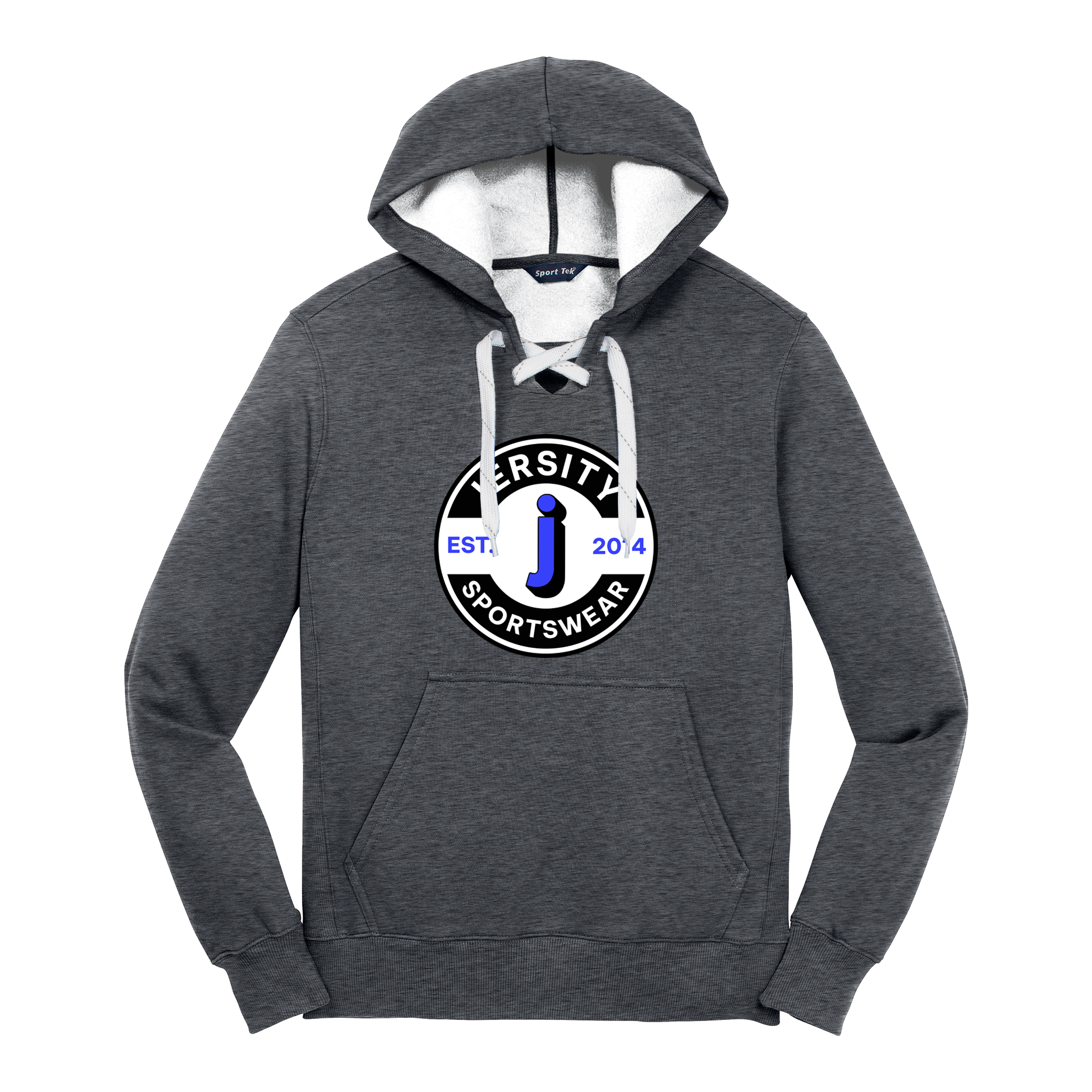 Jersity circle - Sport-Tek Lace Up Pullover Hooded Sweatshirt