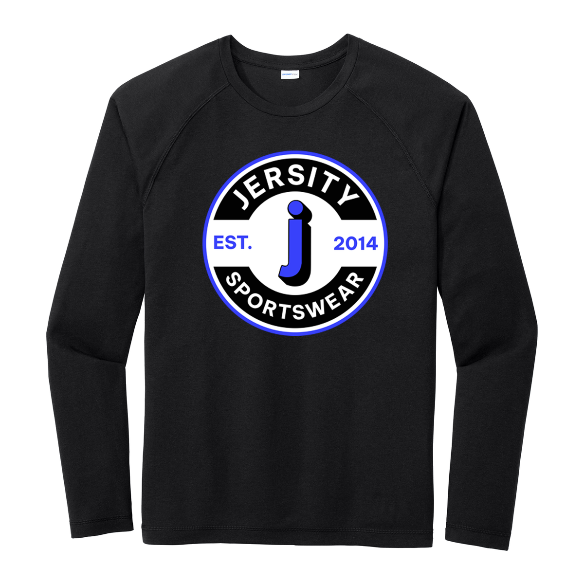 Jersity circle - Sport-Tek PosiCharge Long Sleeve Tri-Blend Wicking Raglan Tee