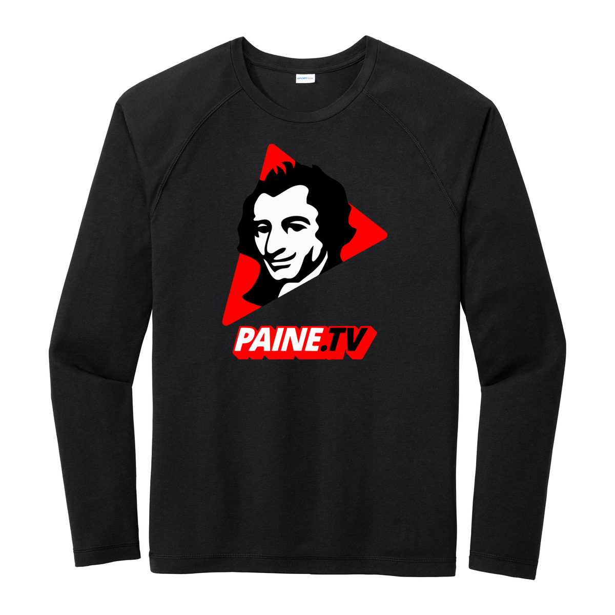 Paine.TV - Sport-Tek PosiCharge Long Sleeve Tri-Blend Wicking Raglan Tee