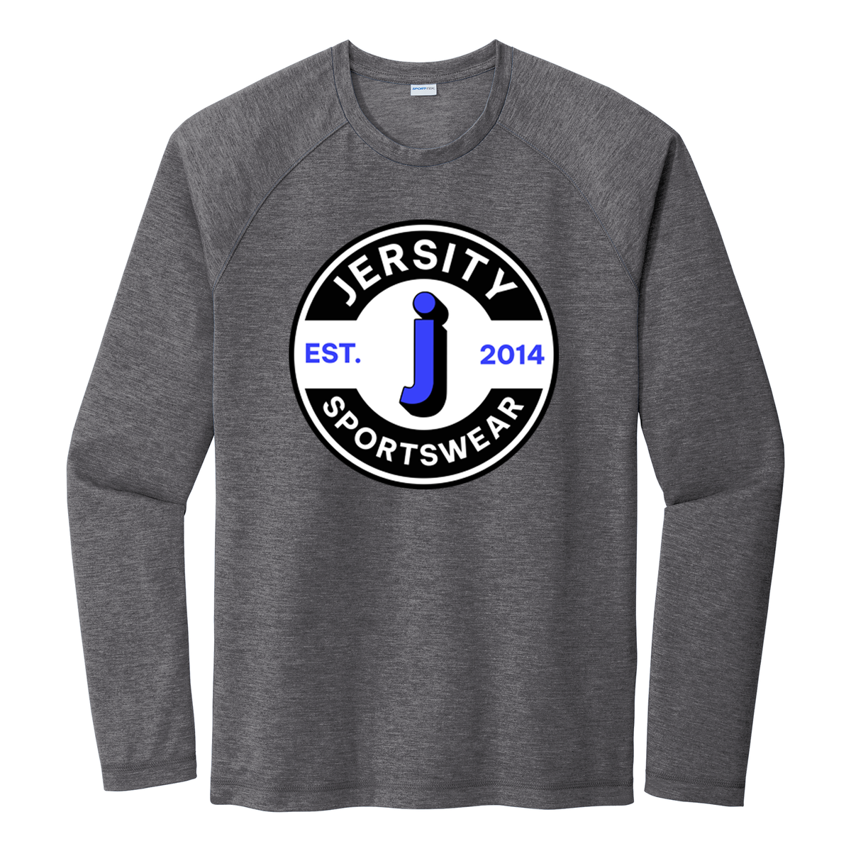 Jersity circle - Sport-Tek PosiCharge Long Sleeve Tri-Blend Wicking Raglan Tee