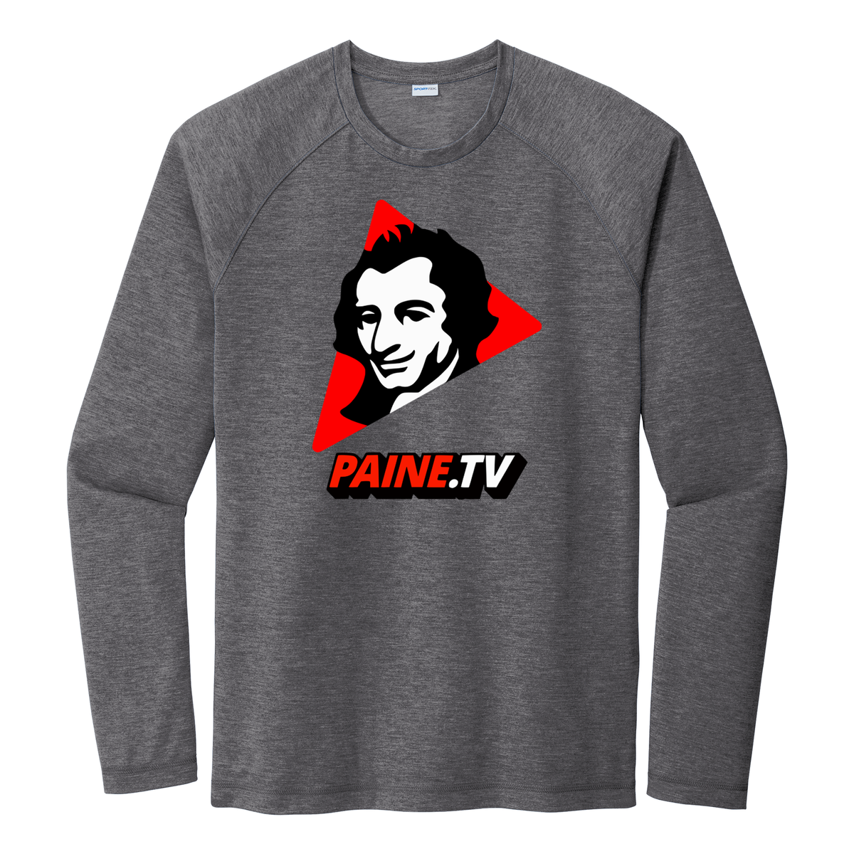 Paine.TV - Sport-Tek PosiCharge Long Sleeve Tri-Blend Wicking Raglan Tee