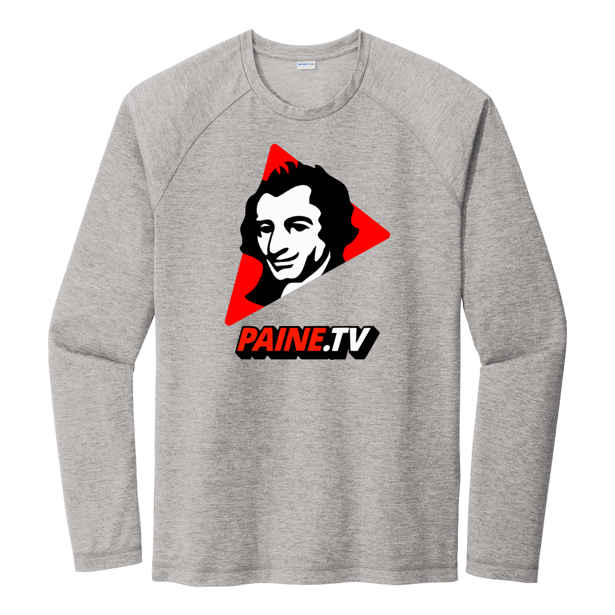 Paine.TV - Sport-Tek PosiCharge Long Sleeve Tri-Blend Wicking Raglan Tee